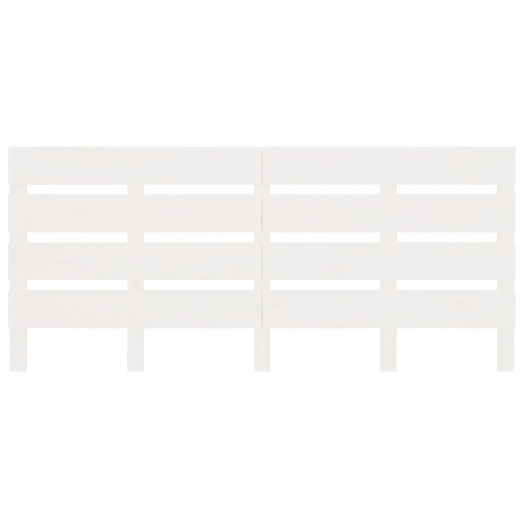 Sengeramme uten madrass hvit 120x200 cm heltre furu