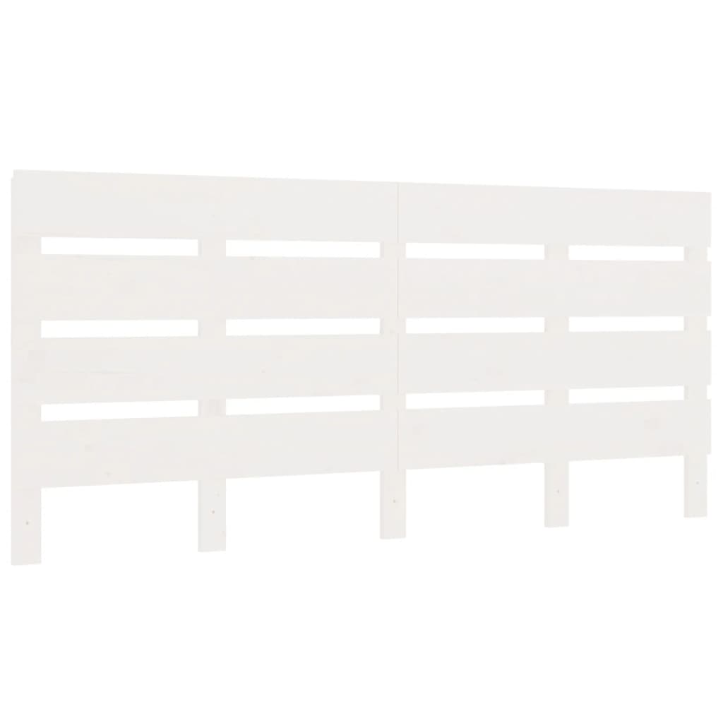Sengeramme uten madrass hvit 160x200 cm heltre furu