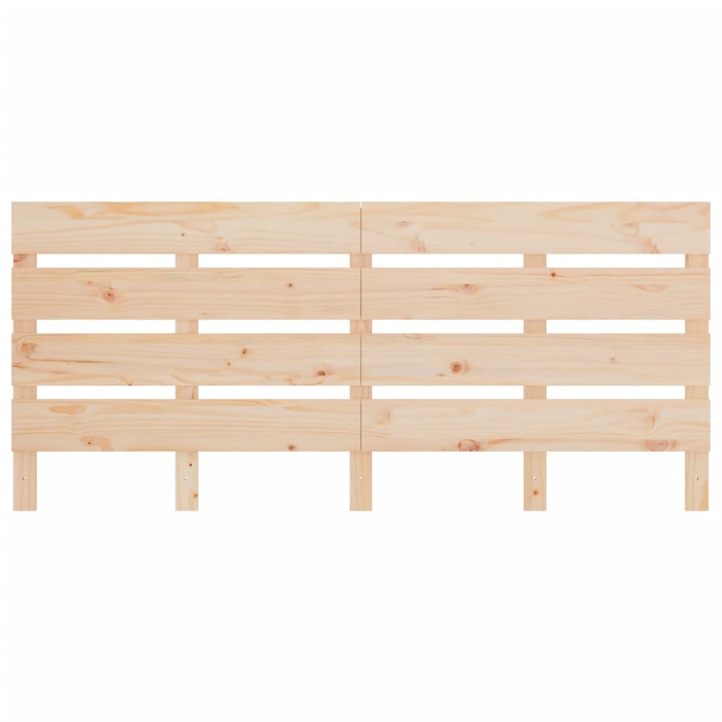 Sengeramme med madrass 200x200 cm heltre furu