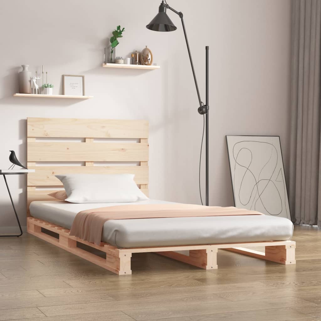 Sengeramme uten madrass 75x190 cm heltre furu