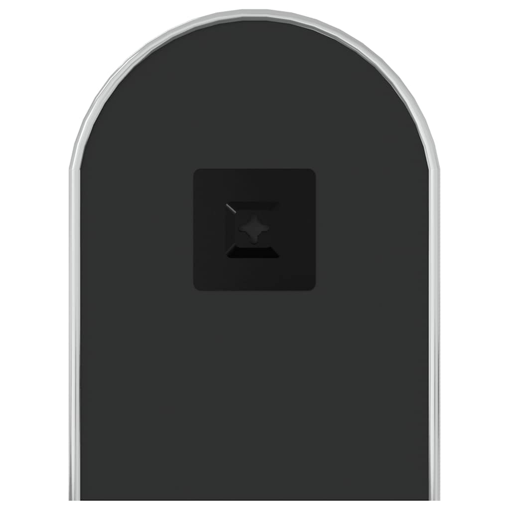 Veggspeil sølv 50x20 cm oval