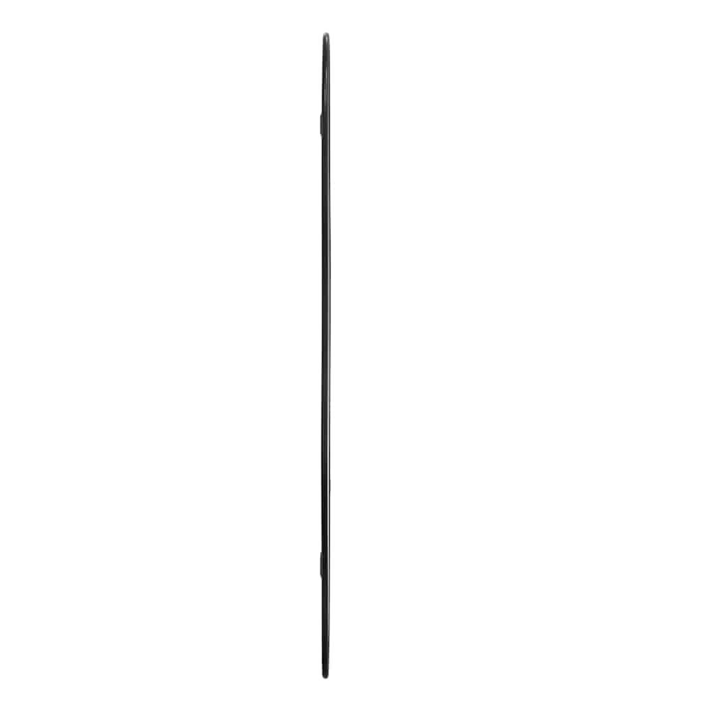 Veggspeil svart 100x45 cm