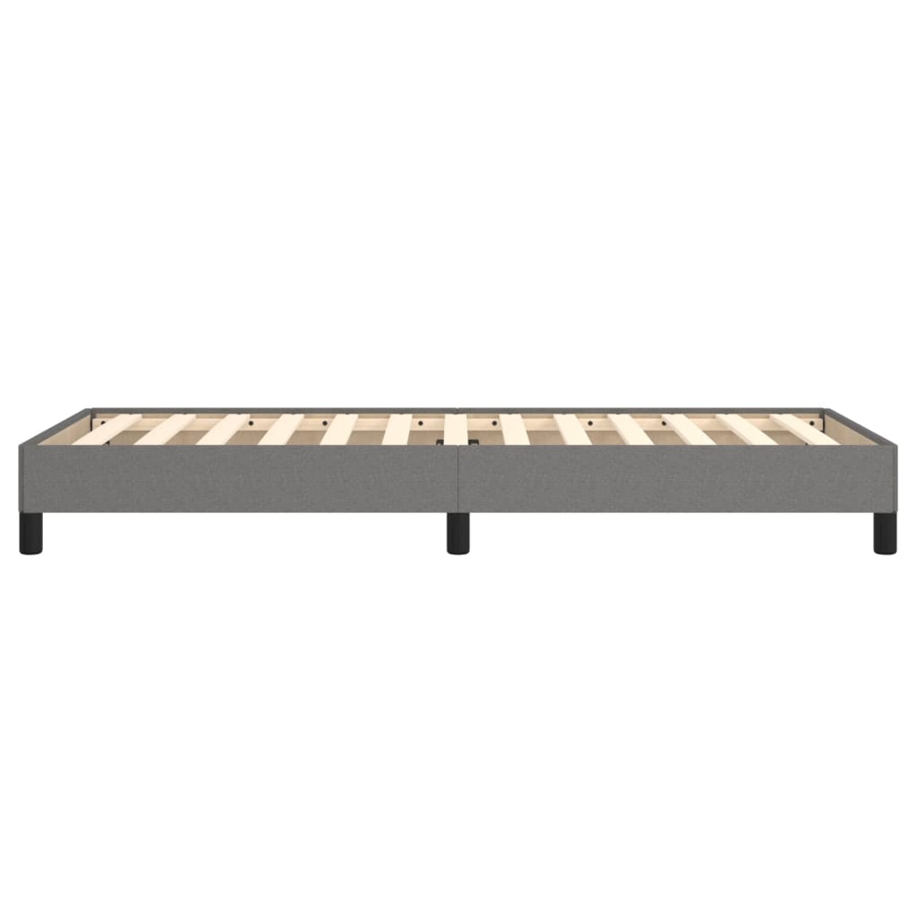 Sengeramme uten madrass mørkegrå 90x190 cm Single stoff