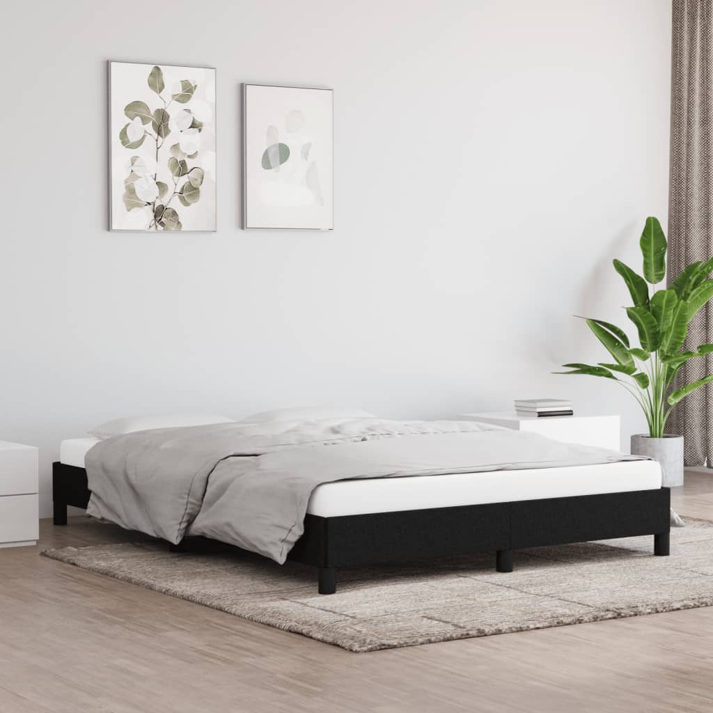 Sengeramme uten madrass svart 135x190 cm Double stoff