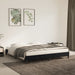 Sengeramme uten madrass svart 180x200cm Super King fløyel