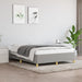 Sengeramme uten madrass lysegrå 135x190 cm Double stoff