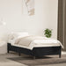 Sengeramme uten madrass svart 90x190 cm Single fløyel