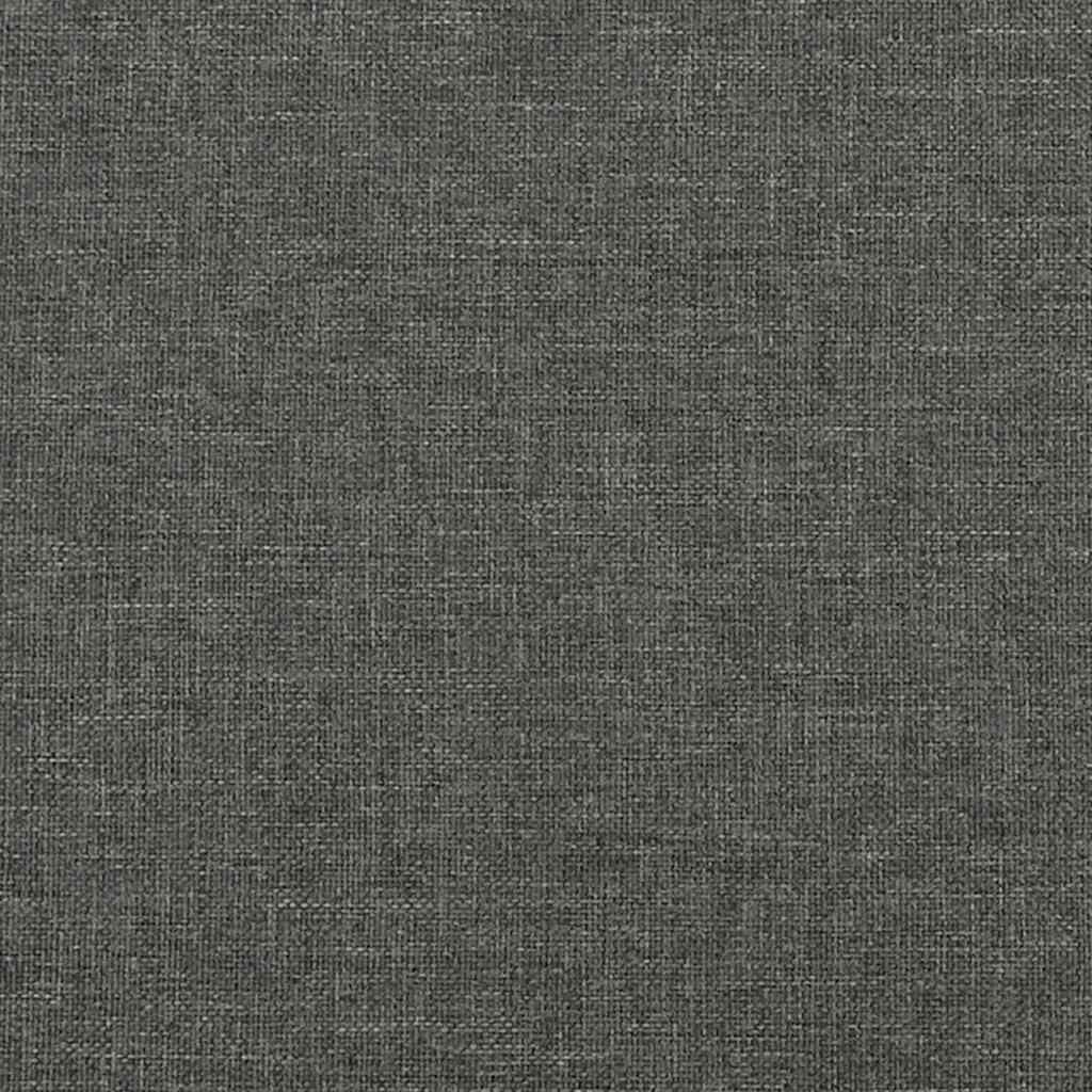 Sengeramme uten madrass mørkegrå 90x190 cm Single stoff