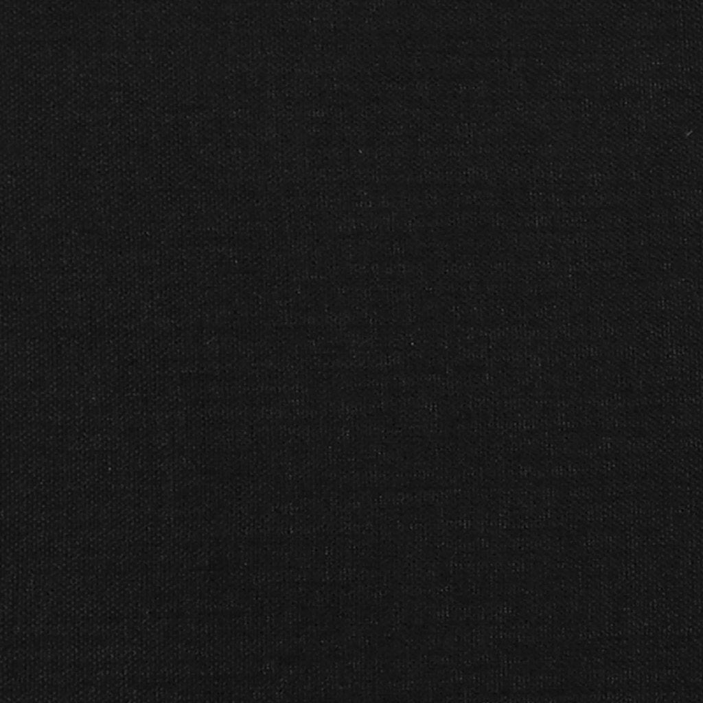 Sengeramme uten madrass svart 180x200cm Super King stoff