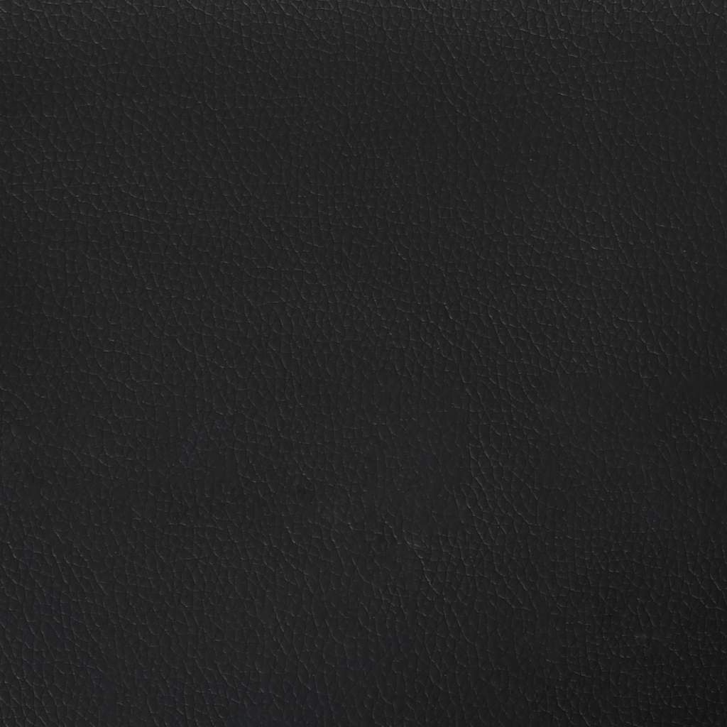 Sengeramme uten madrass svart 135x190 cm Double kunstskinn