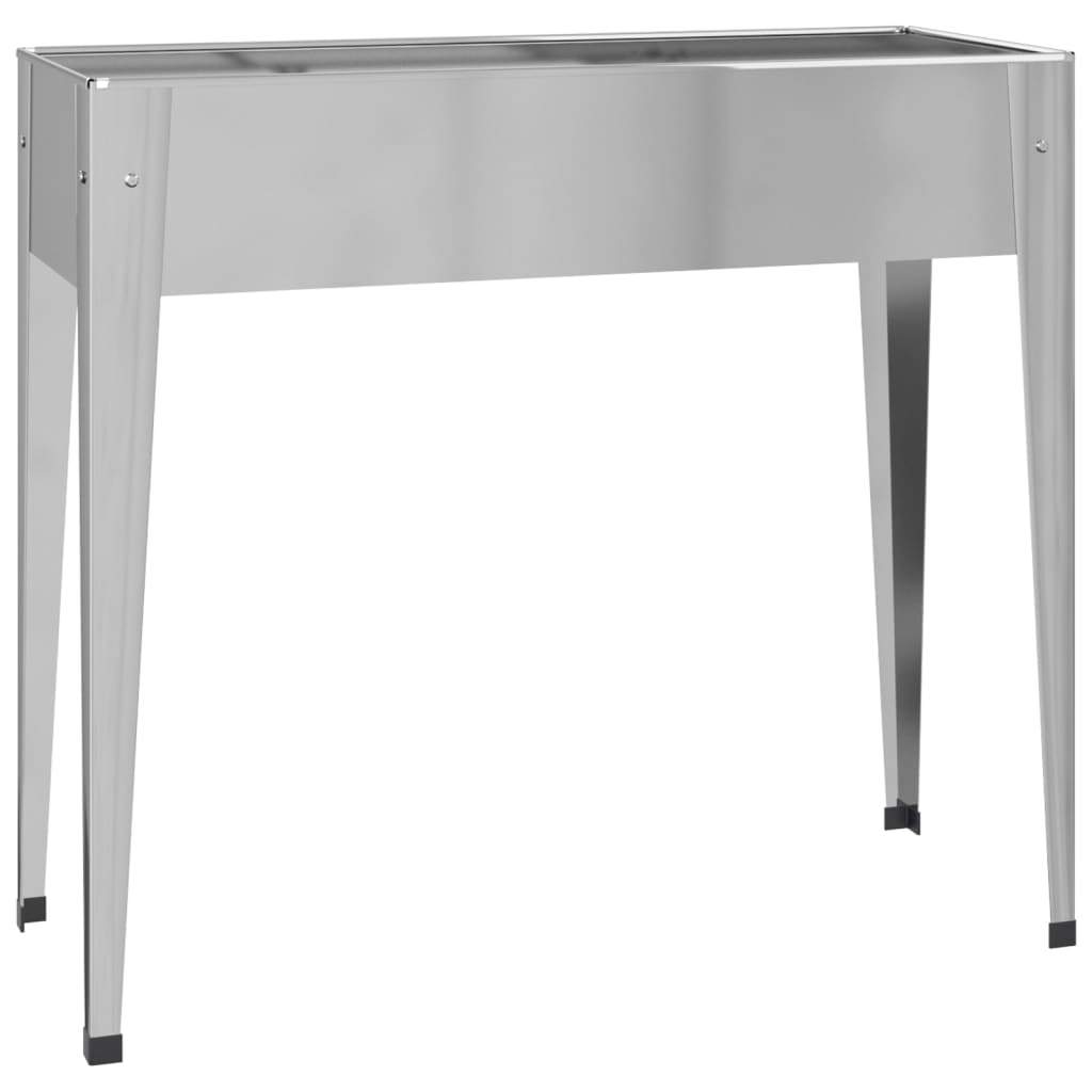 Plantekasse 100,5x40,5x90 cm galvanisert stål