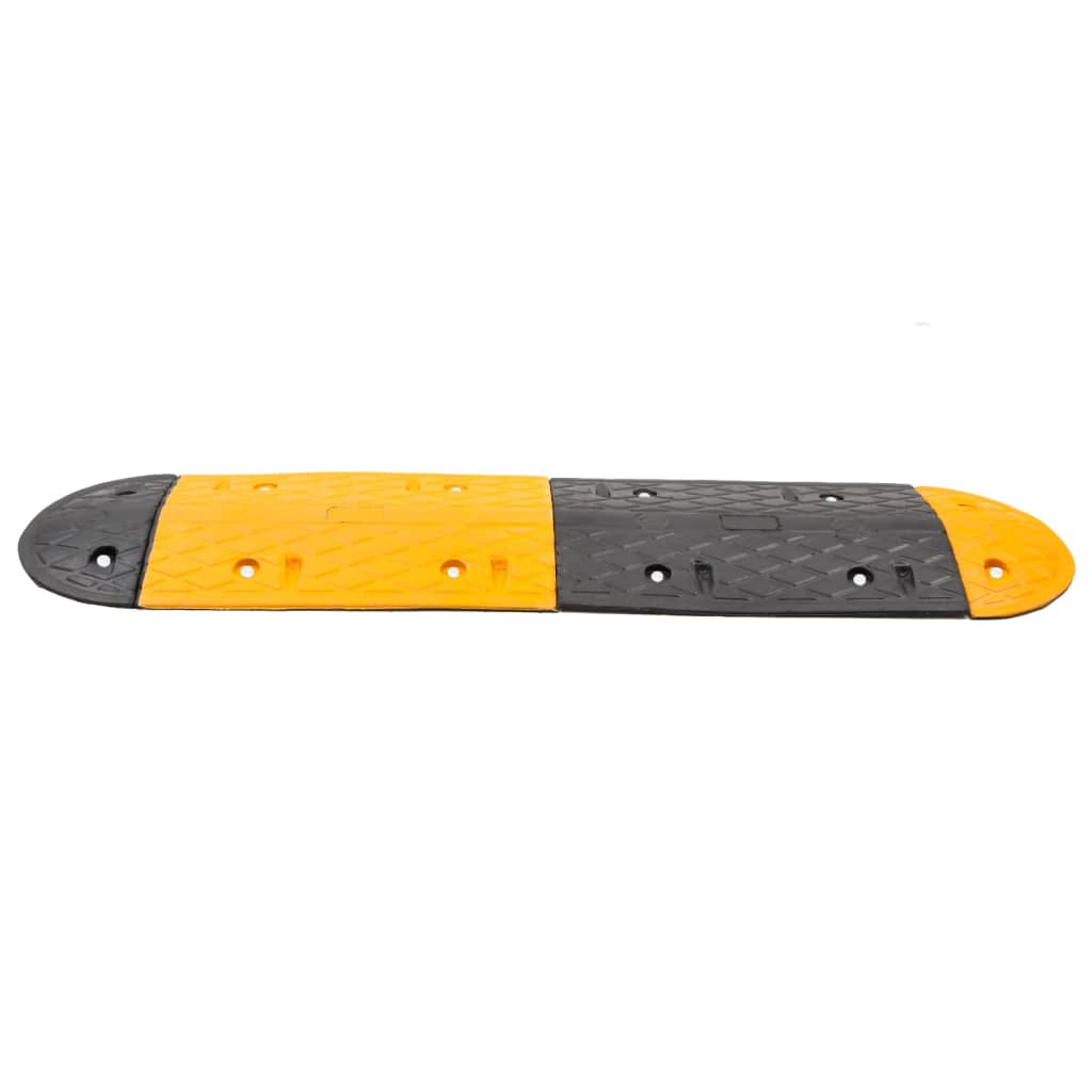 Fartshump gul og svart 129x32,5x4 cm gummi