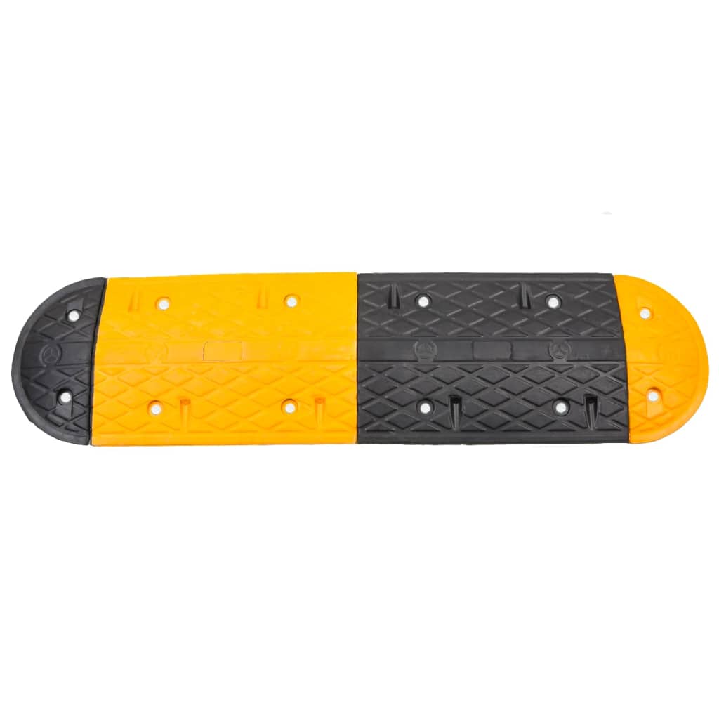 Fartshump gul og svart 129x32,5x4 cm gummi