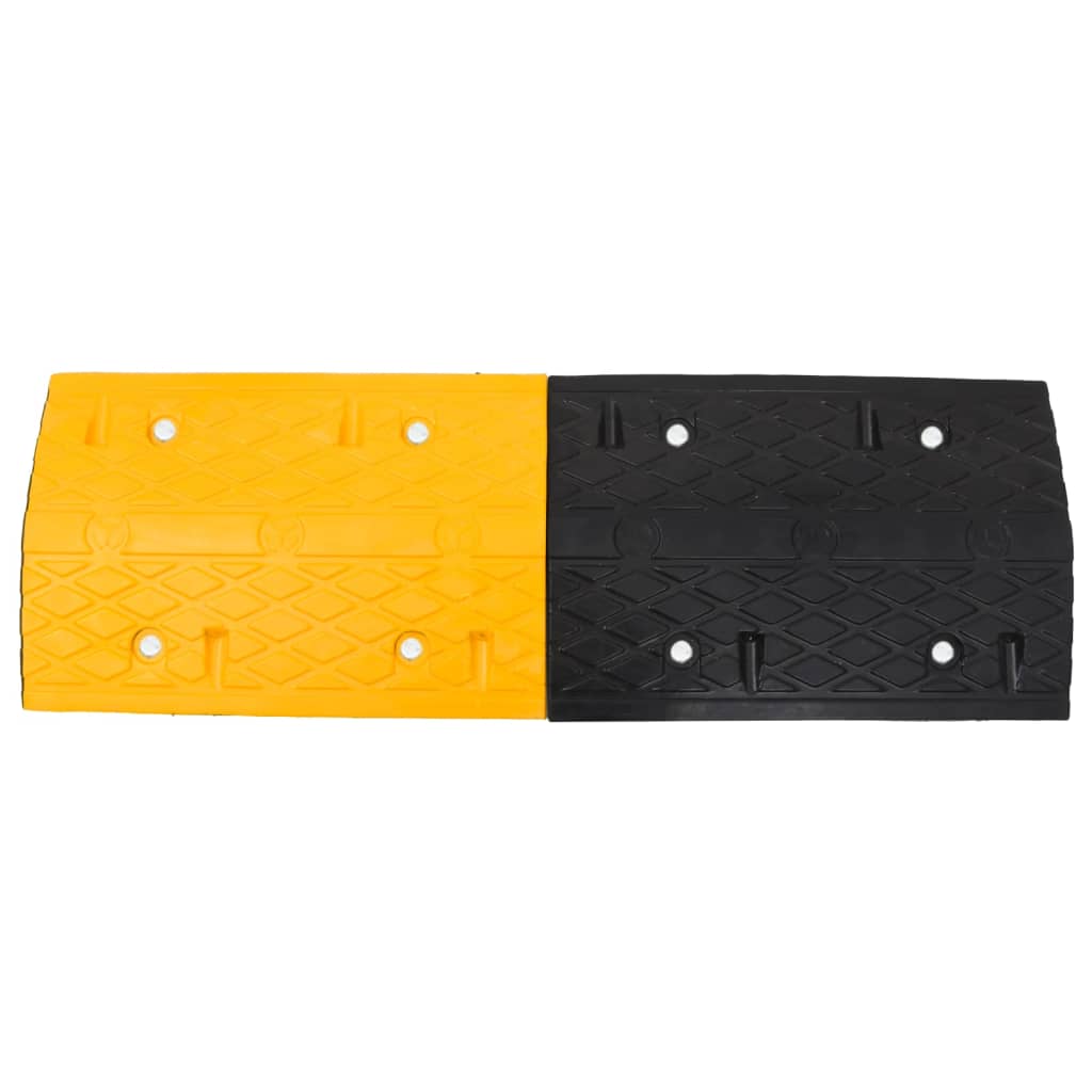 Fartshump gul og svart 97x32,5x4 cm gummi
