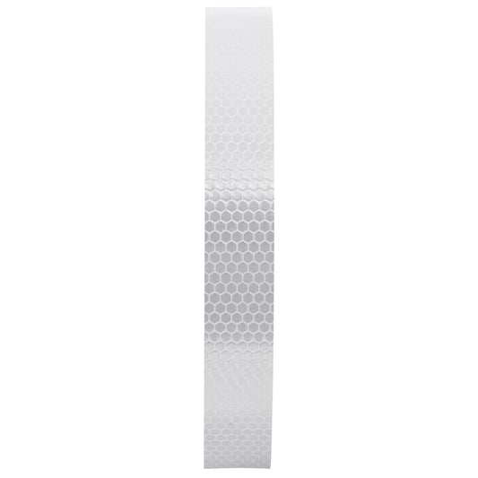 Reflekterende tape hvit 2,5 cm x 50 m PVC