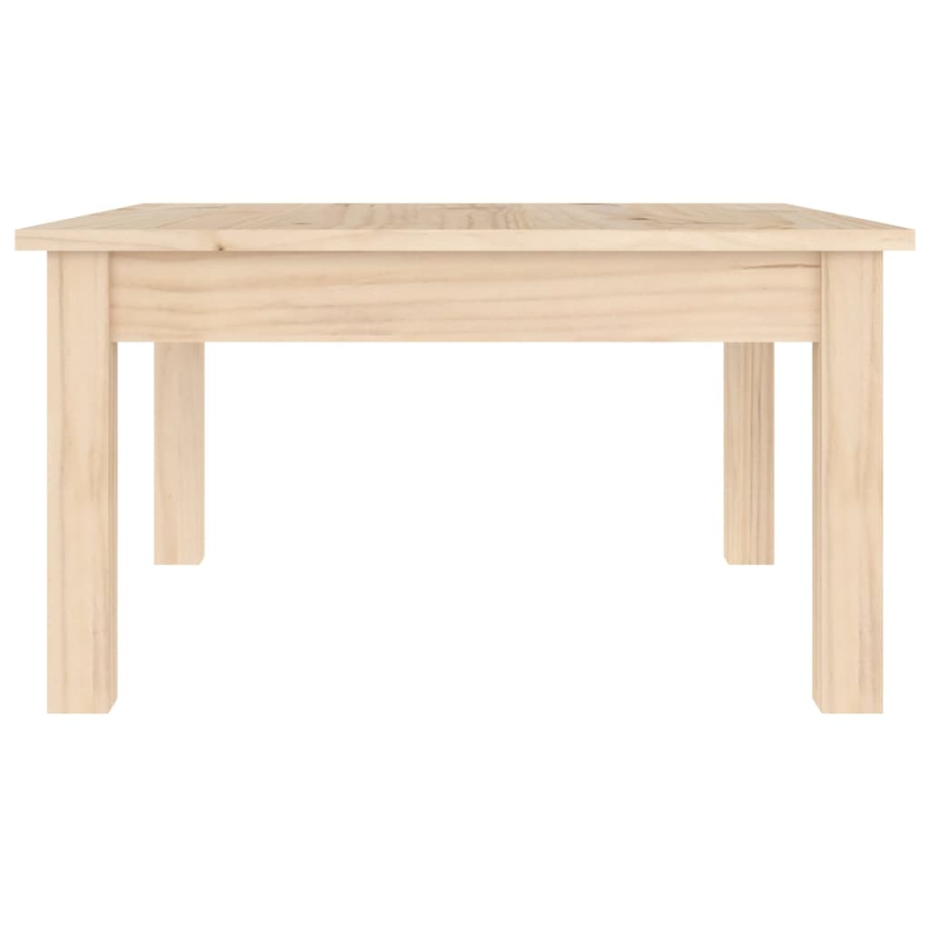 Salongbord 55x55x30 cm heltre furu