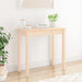 Konsollbord 80x40x75 cm heltre furu