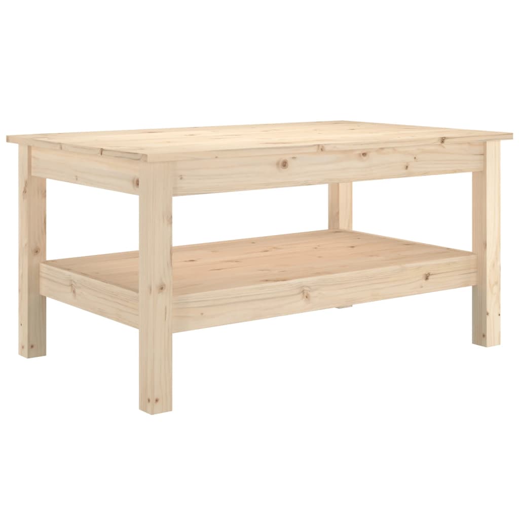 Salongbord 80x50x40 cm heltre furu