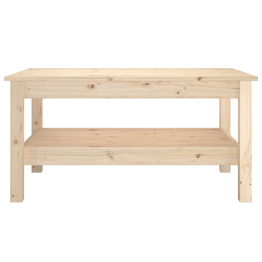 Salongbord 80x50x40 cm heltre furu