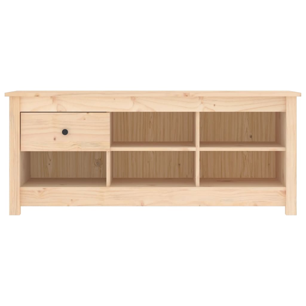 Skoskap 110x38x45,5 cm heltre furu