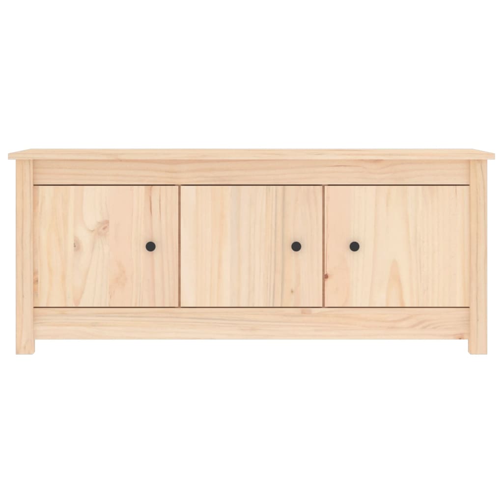 Skoskap 110x38x45,5 cm heltre furu