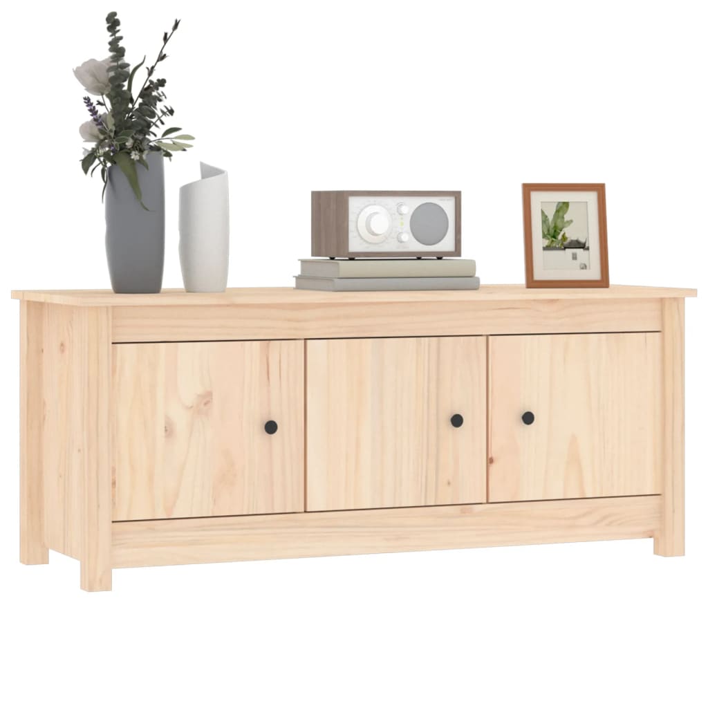 Skoskap 110x38x45,5 cm heltre furu