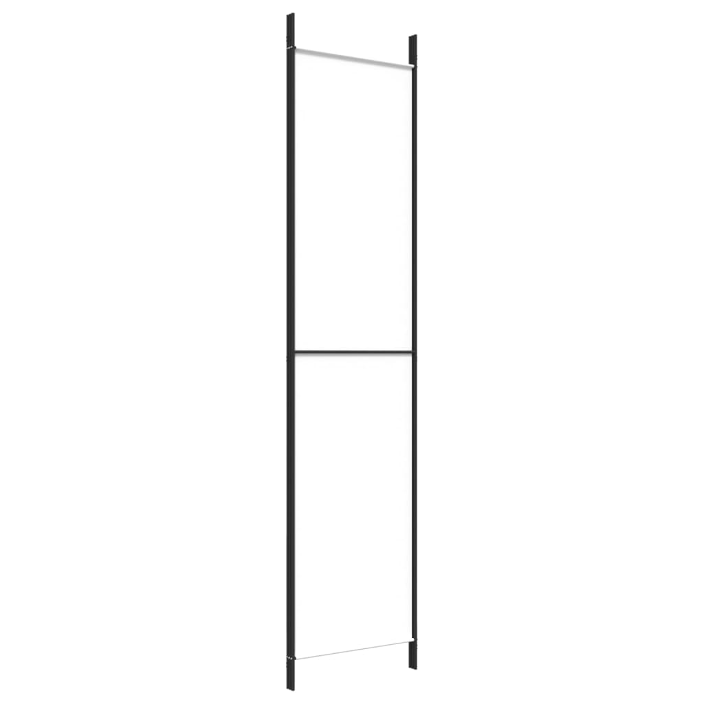 Romdeler 3 paneler hvit 150x220 cm stoff