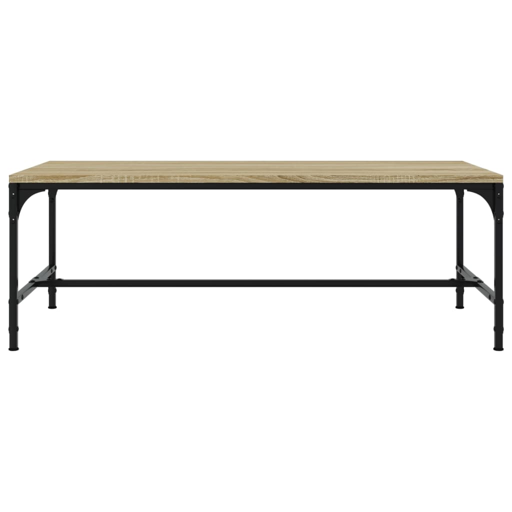 Salongbord sonoma eik 100x50x35 cm konstruert tre