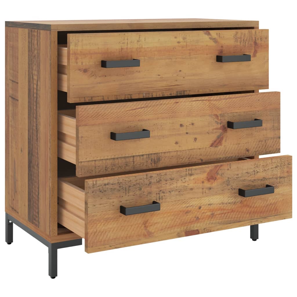 Kommode 75x35x70 cm heltre furu