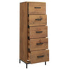 Kommode 42x35x110 cm heltre furu