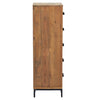 Kommode 42x35x110 cm heltre furu