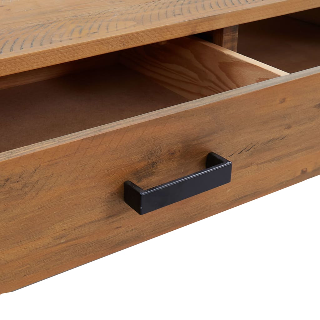 Salongbord 90x50x35 cm heltre furu