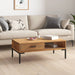 Salongbord 90x50x35 cm heltre furu