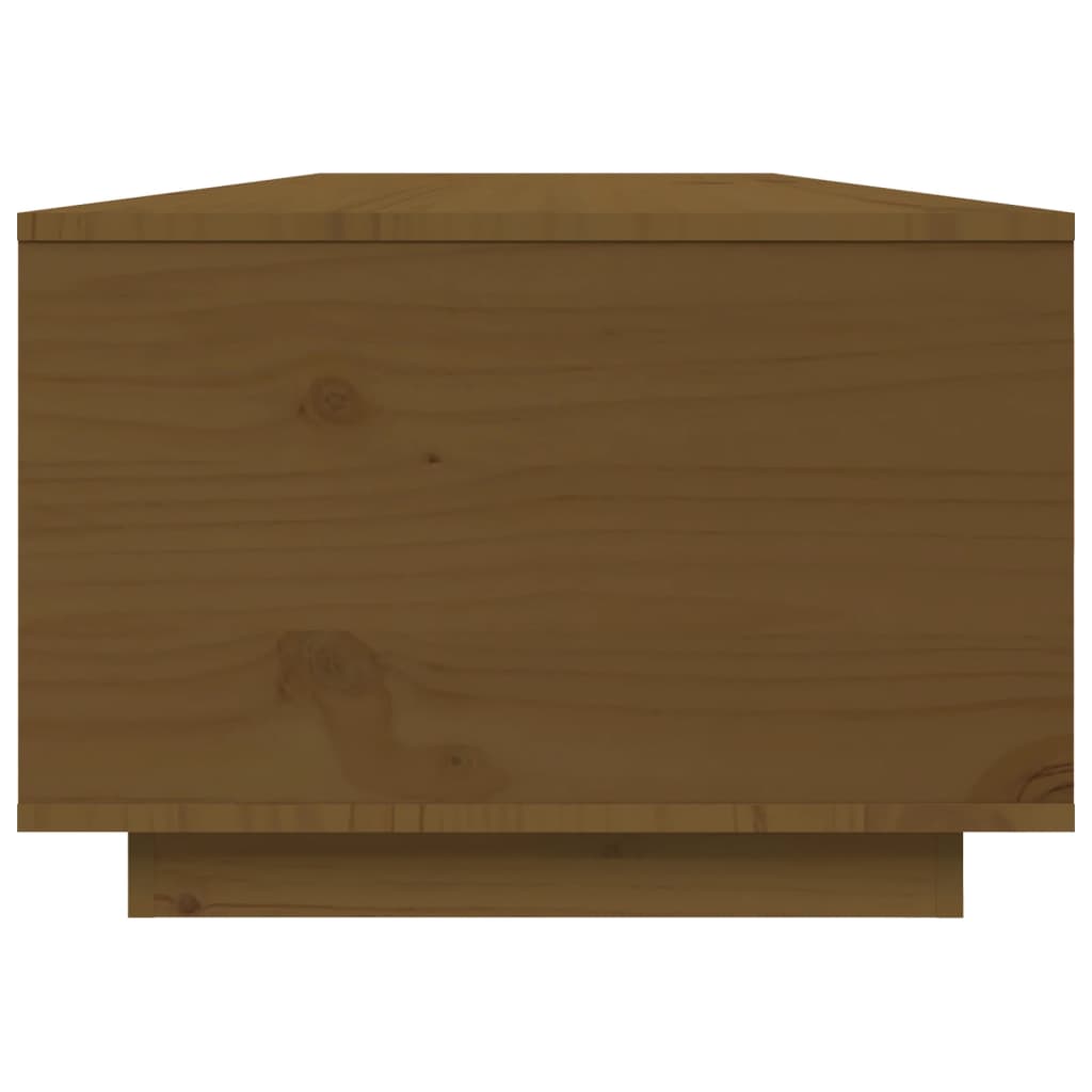 Salongbord honningbrun 80x50x35,5 cm heltre furu