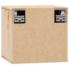 Veggskap 2 stk 31,5x30x30 cm heltre furu