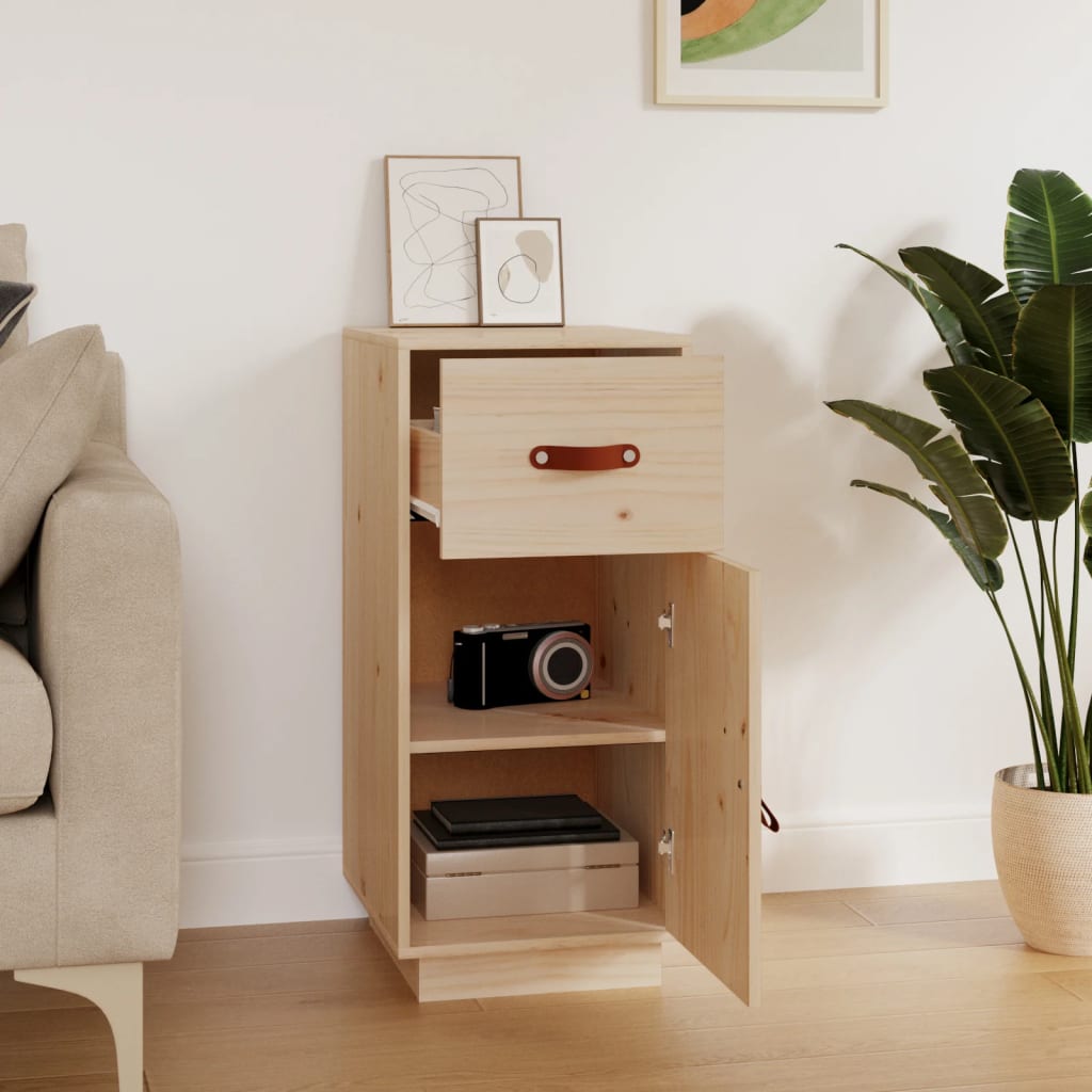 Skjenk 34x40x75 cm heltre furu