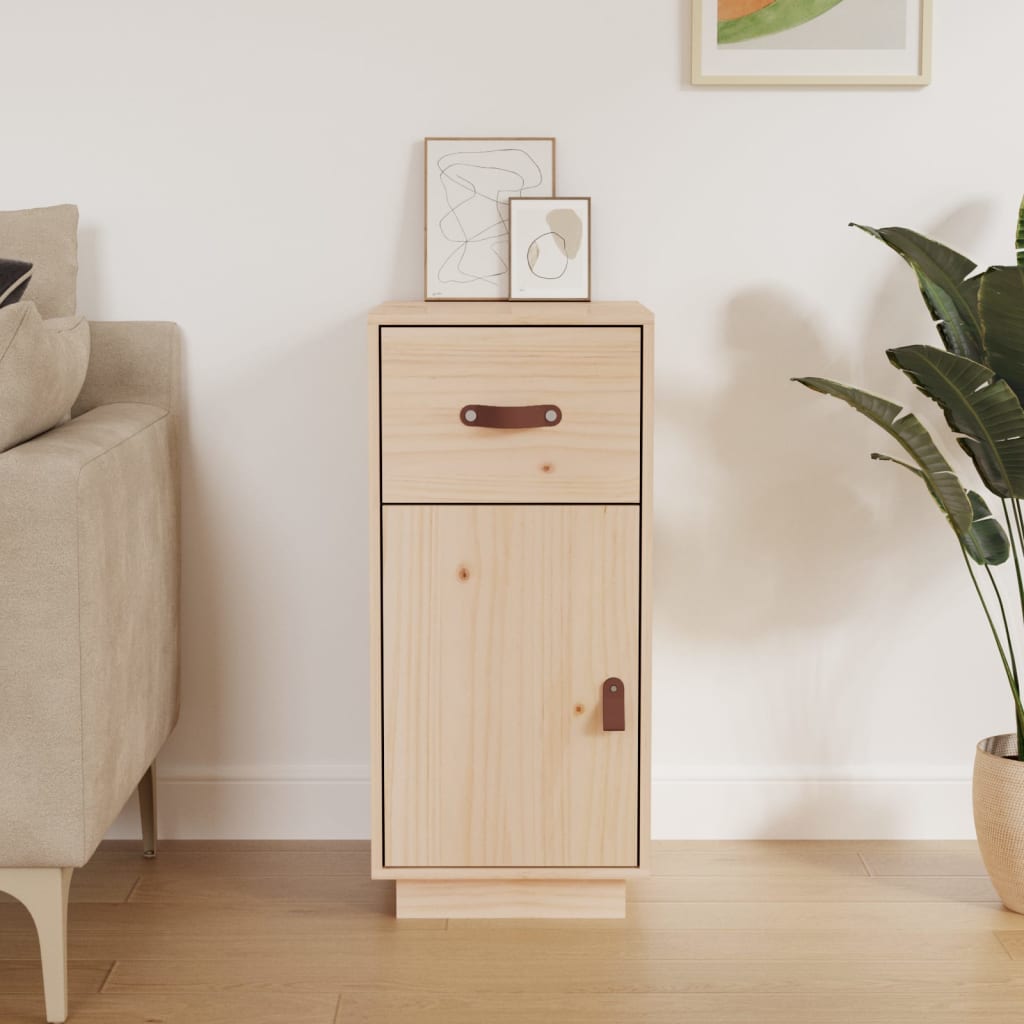 Skjenk 34x40x75 cm heltre furu