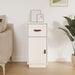 Skjenk hvit 34x40x75 cm heltre furu