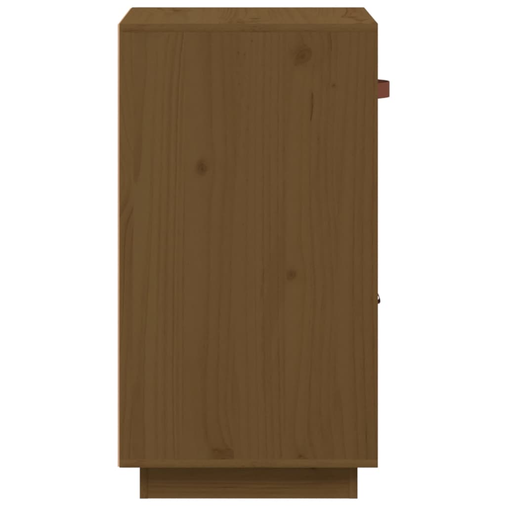 Skjenk honningbrun 34x40x75 cm heltre furu