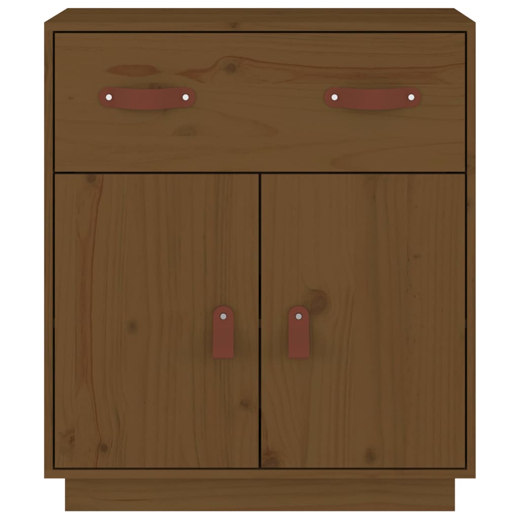 Skjenk honningbrun 65,5x40x75 cm heltre furu