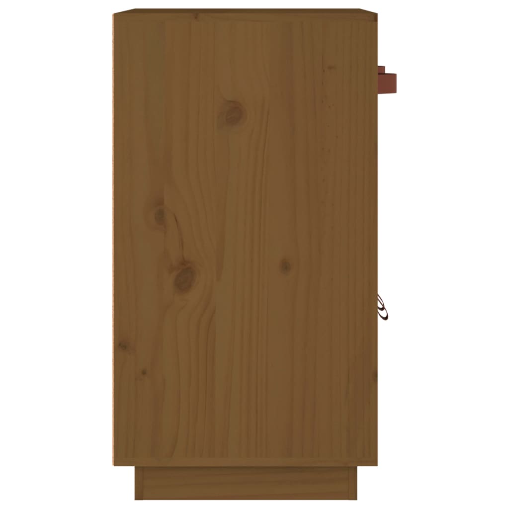 Skjenk honningbrun 65,5x40x75 cm heltre furu
