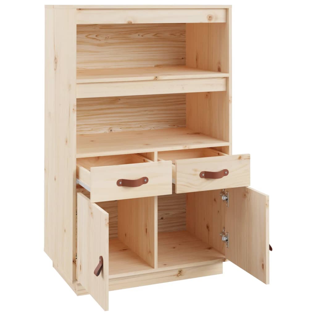 Highboard 67x40x108,5 cm heltre furu