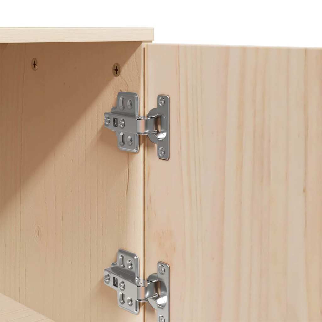 Highboard 67x40x108,5 cm heltre furu