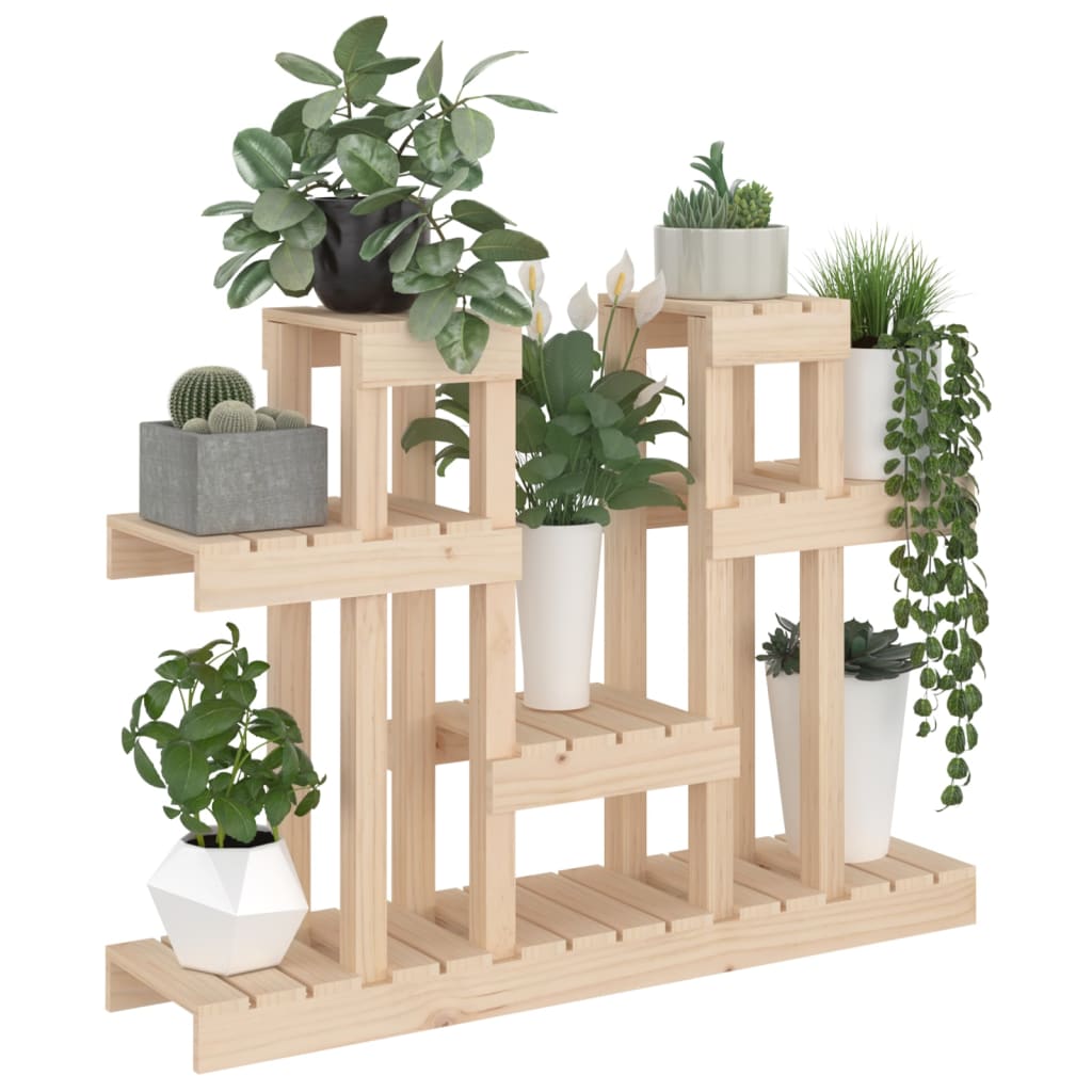 Plantestativ 104,5x25x77,5 cm heltre furu