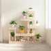 Plantestativ 92x25x97 cm heltre furu
