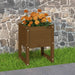 Plantekasse honningbrun 40x40x52,5 cm heltre furu