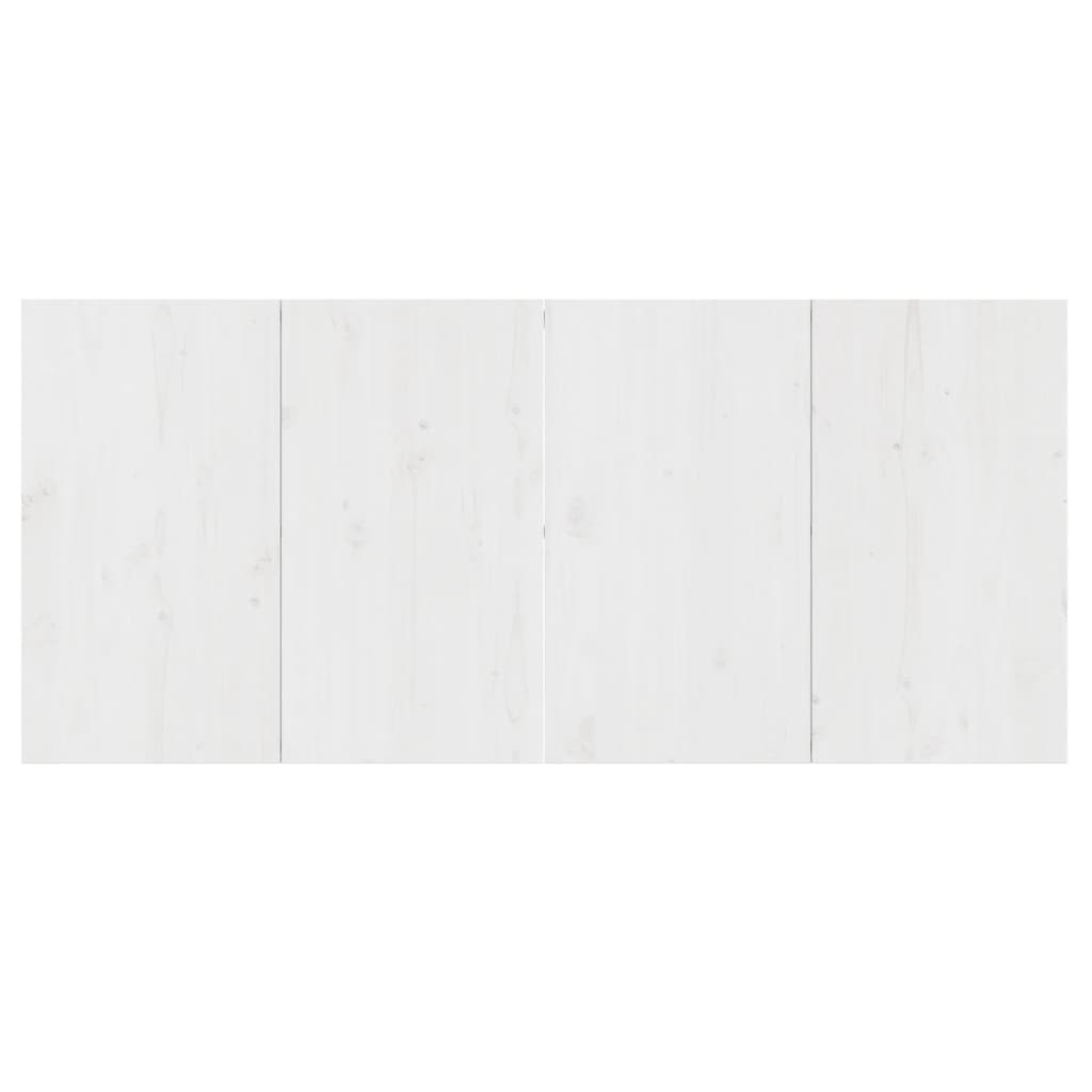 Barbord hvit 180x80x110 cm heltre furu vidaXL