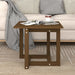 Salongbord honningbrun 50x50x45 cm heltre furu