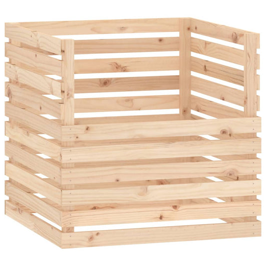 Kompostkasse 80x80x78 cm heltre furu
