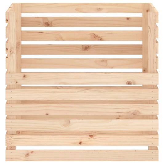 Kompostkasse 80x80x78 cm heltre furu